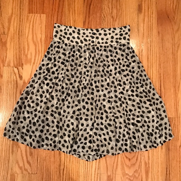 Yves Saint Laurent High Waisted Silk Skort - NWOT - Picture 8 of 12